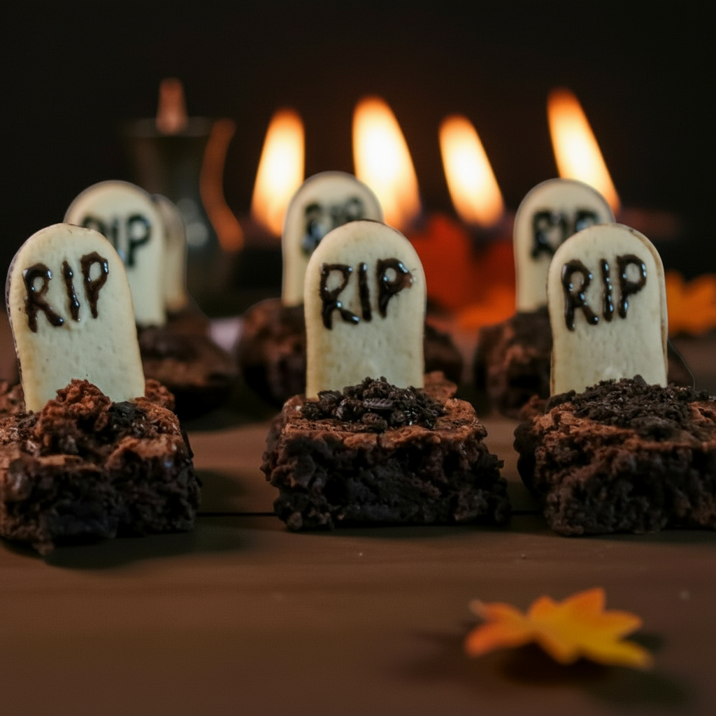 Large Halloween Brownie Box