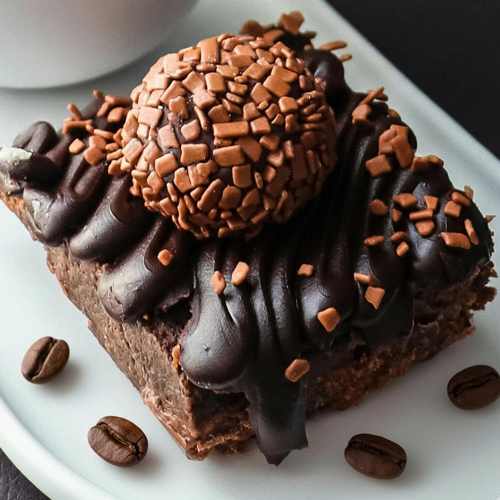 Large Coffee Liqueur Chocolate Brownie